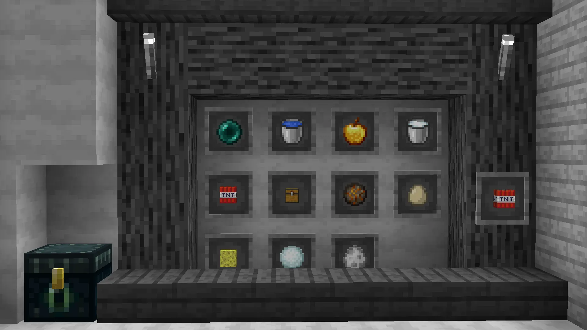 Bedwars in Black & White — скриншот 4 (Текстуры, Minecraft)