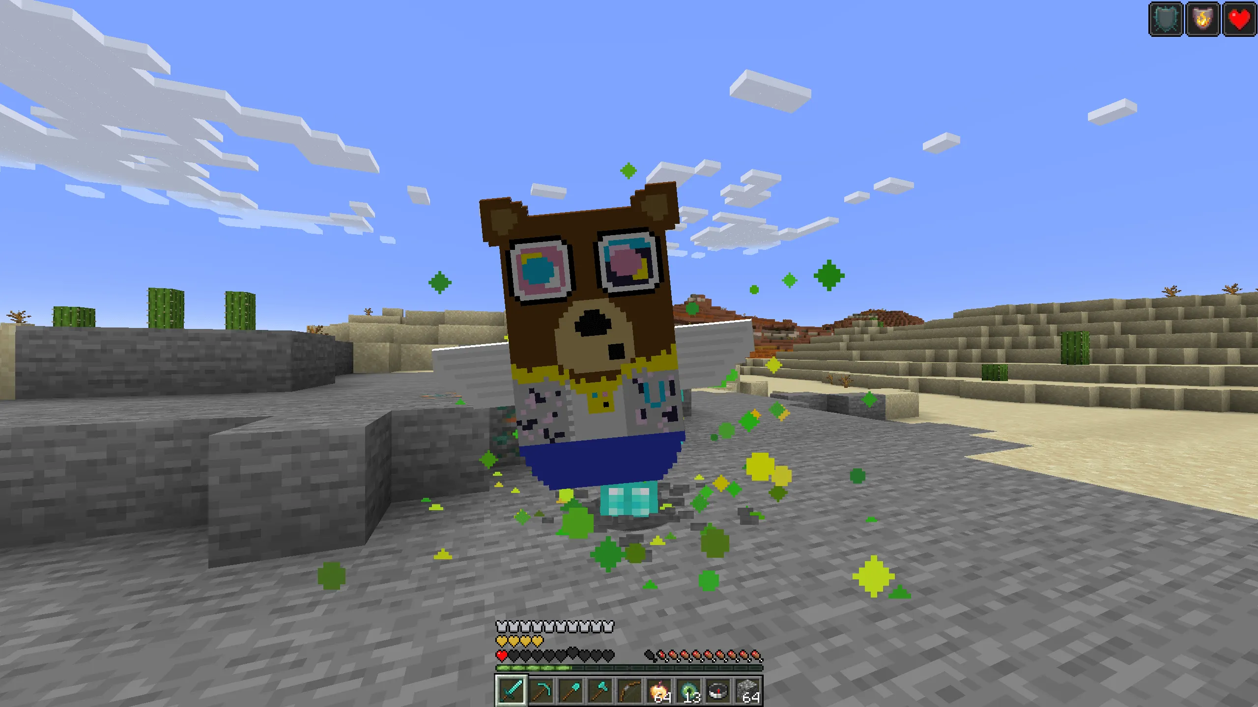 Dropout Bear Totem & sounds — скриншот 1 (Текстуры, Minecraft)