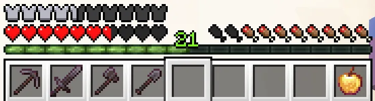 Choose Your UI - Hotbars — скриншот 1 (Текстуры, Minecraft)