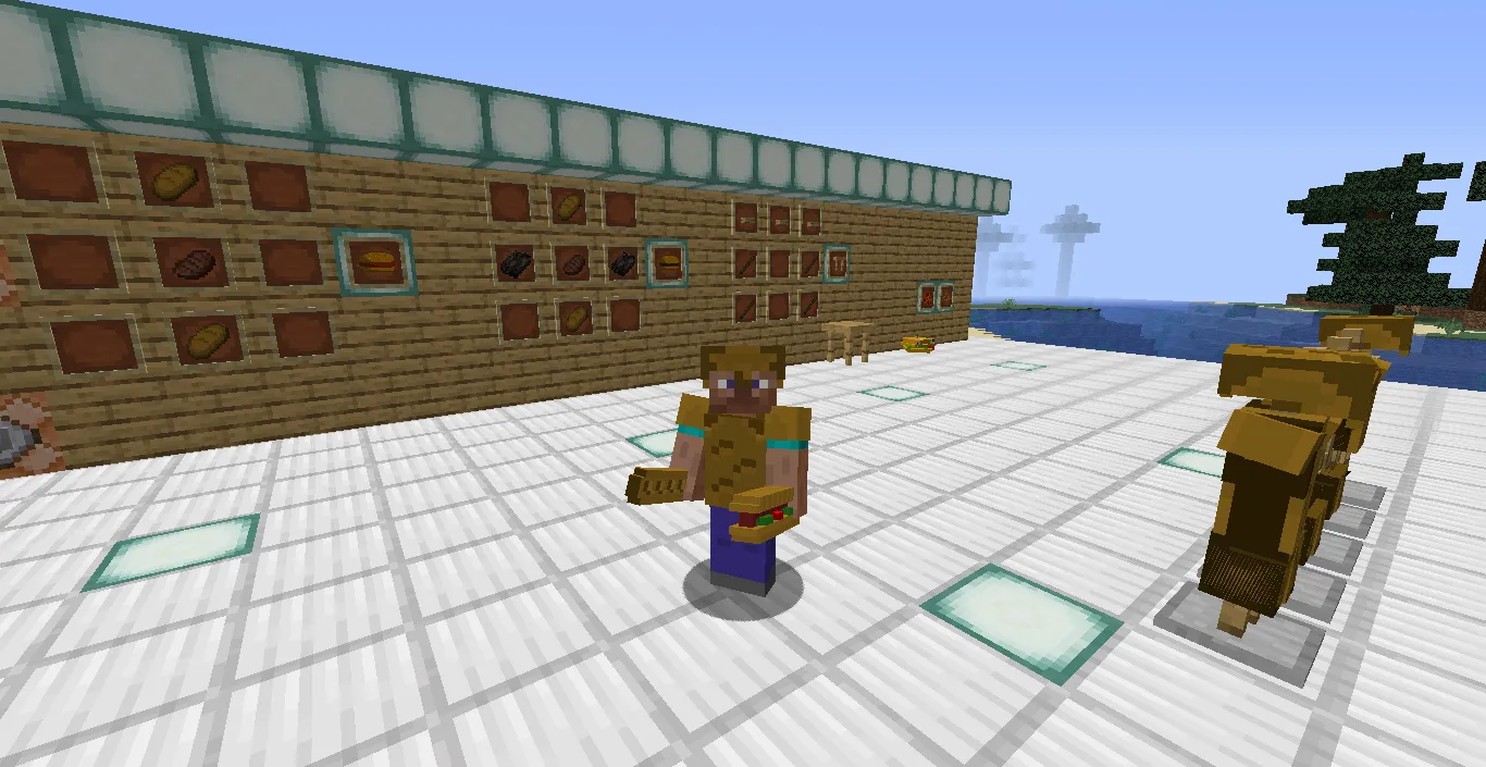 HamburgersLand, Моды, Minecraft