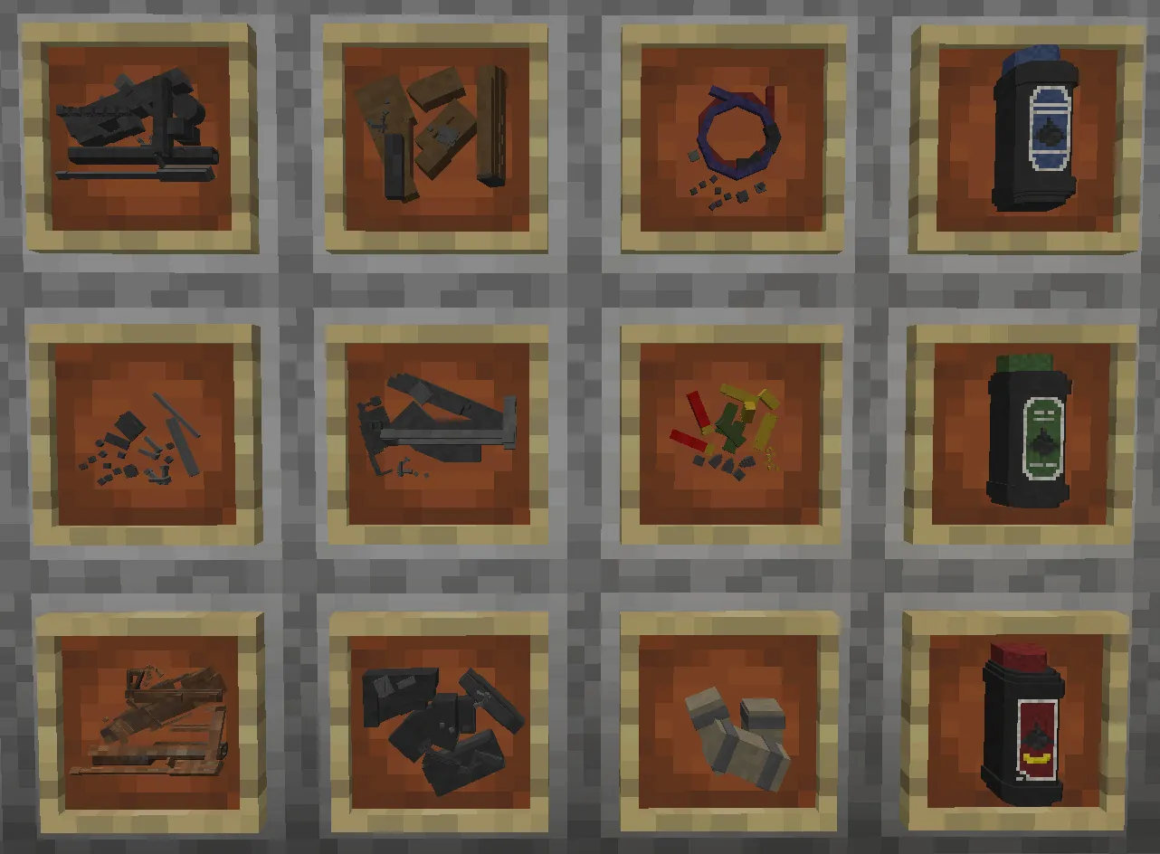 Gun Collection, Моды, Minecraft