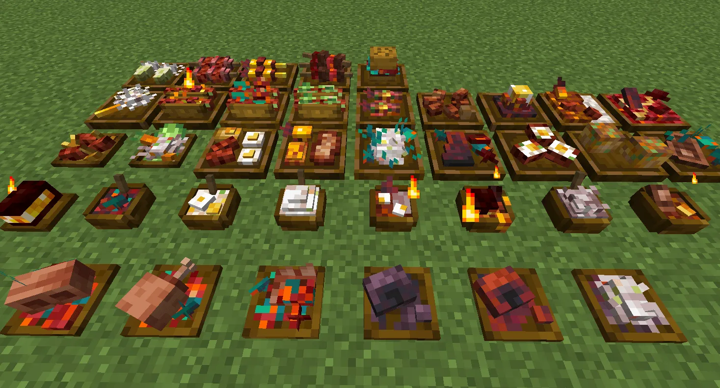 Display Delight, Моды, Minecraft