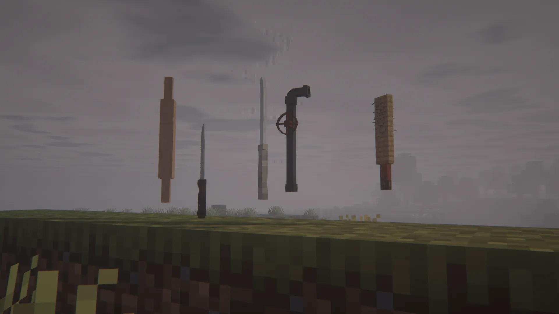 Trydeas: Meleez, Моды, Minecraft