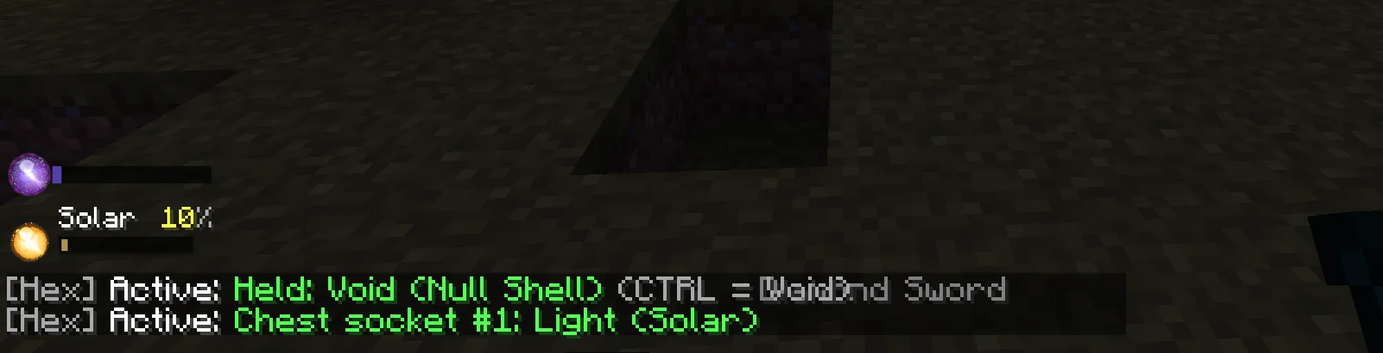 HexColorText, Моды, Minecraft