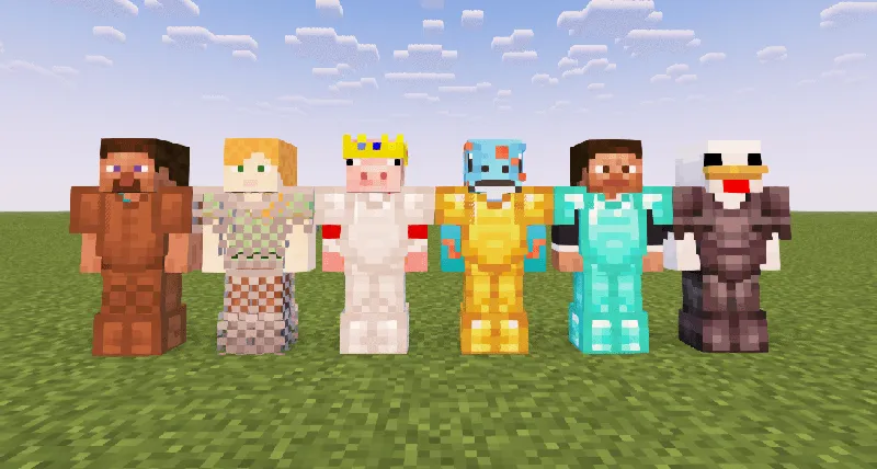 Hats Be Gone — скриншот 1 (Текстуры, Minecraft)