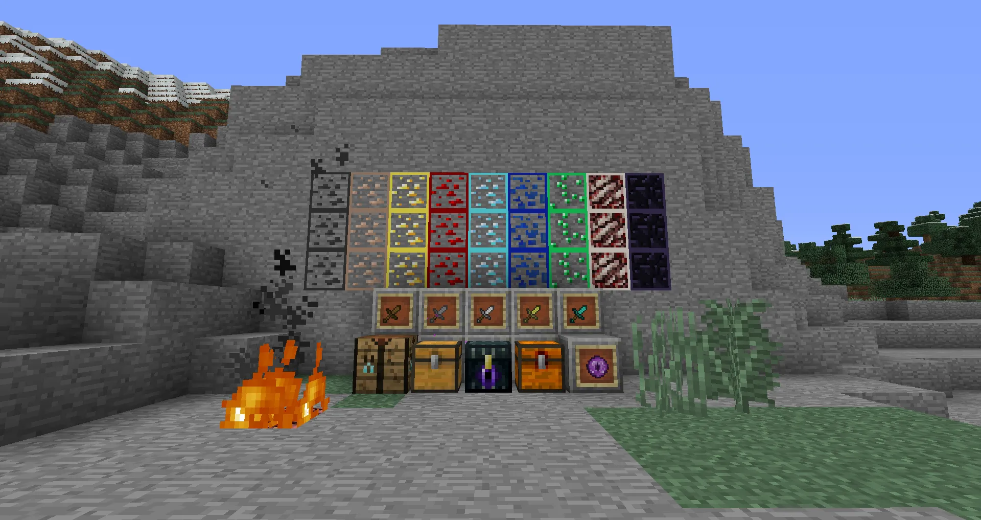 Default PvP 1.0 — скриншот 1 (Текстуры, Minecraft)