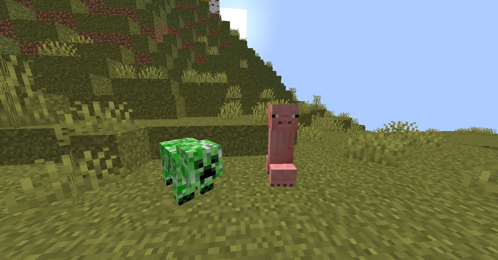 Fall Paqq, Текстуры, Minecraft