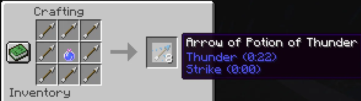 Potion of Thunder — скриншот 1 (Моды, Minecraft)
