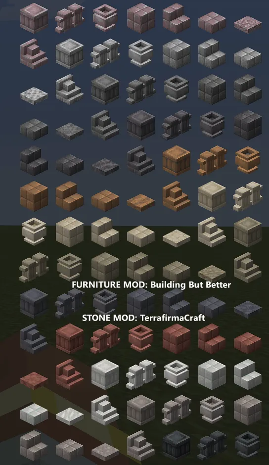 Every Compat (Stone Zone), Моды, Minecraft