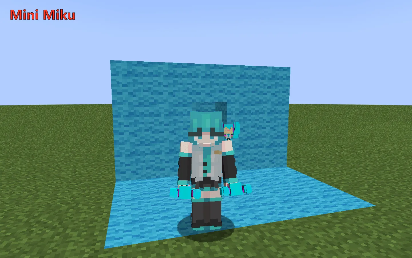 Big Miku Plush Totem — скриншот 6 (Текстуры, Minecraft)