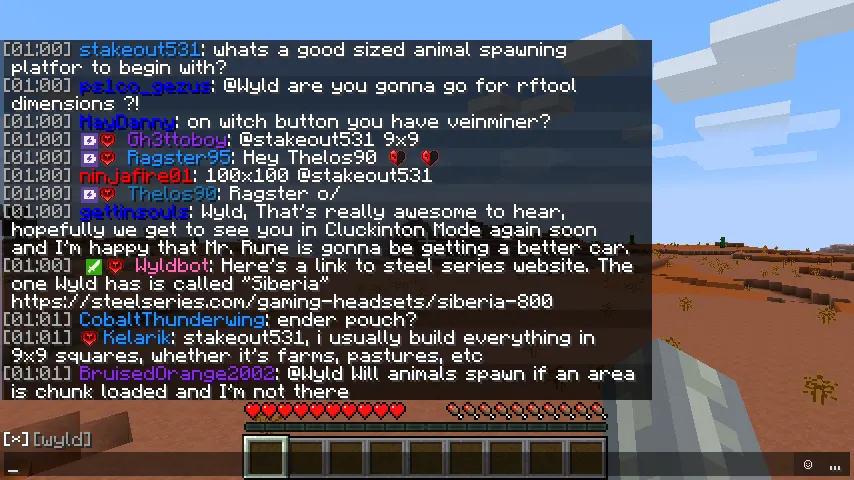 Twitch Chat Integration — скриншот 2 (Моды, Minecraft)