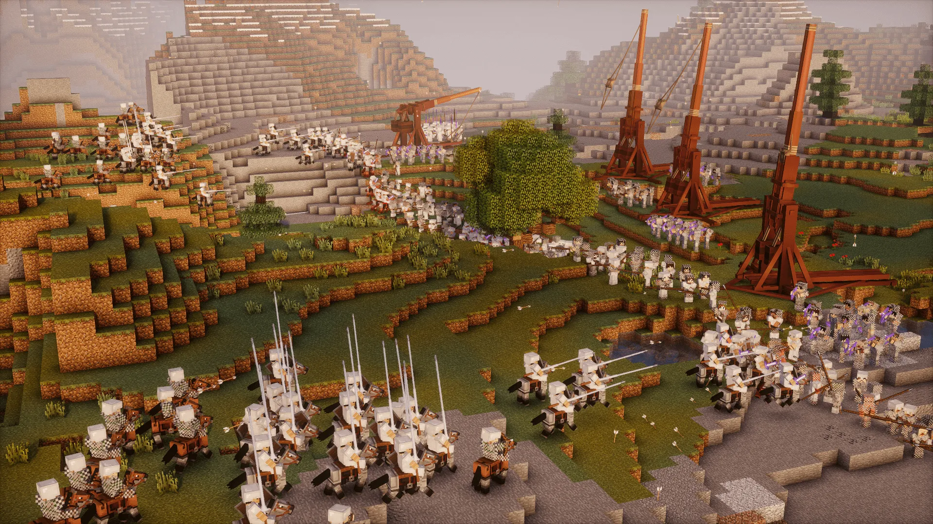 Hundred Years Warfare — скриншот 3 (Моды, Minecraft)