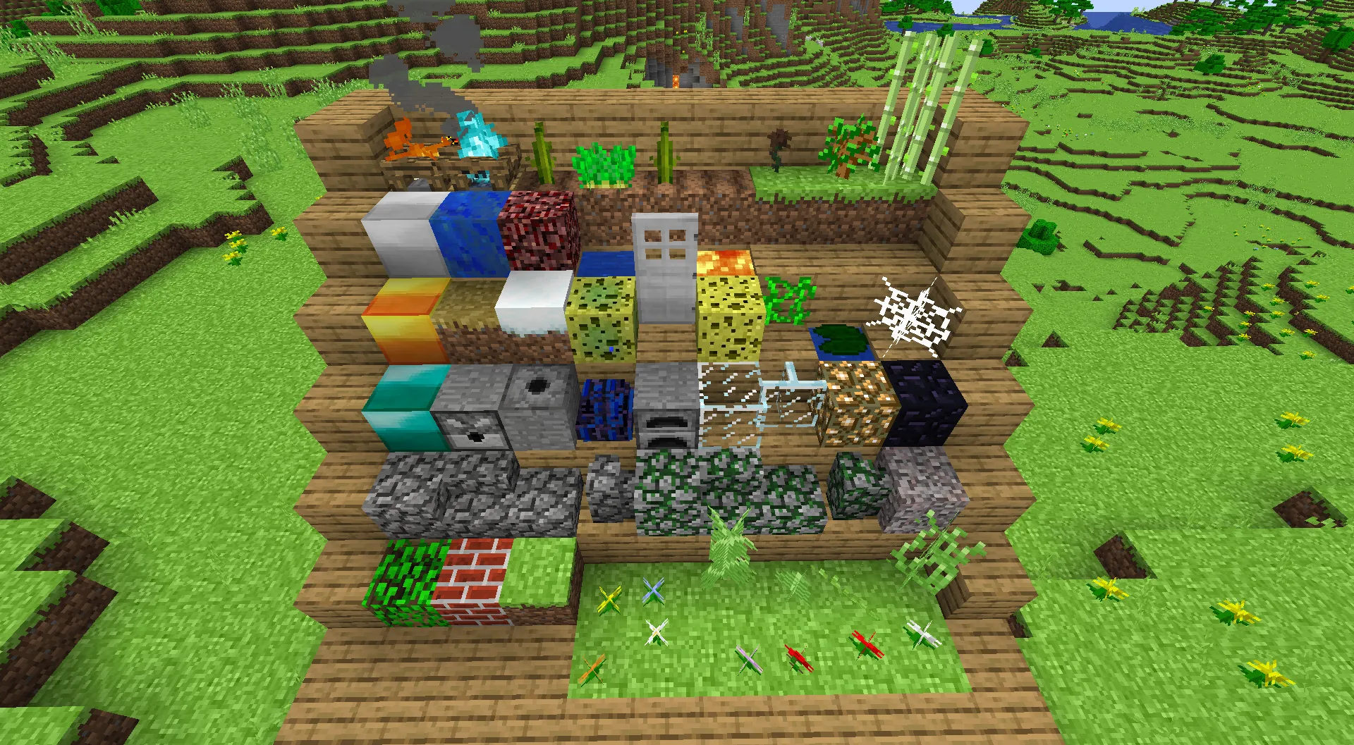 Acraft - The game... with 0.1 textures ! — скриншот 6 (Текстуры, Minecraft)
