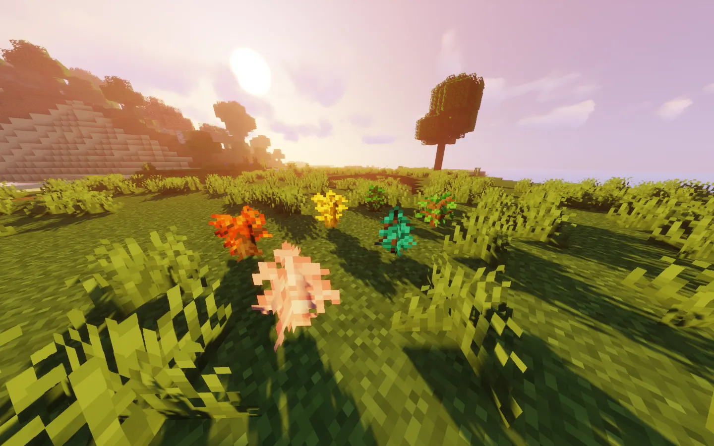 Colorful Flora — скриншот 1 (Текстуры, Minecraft)