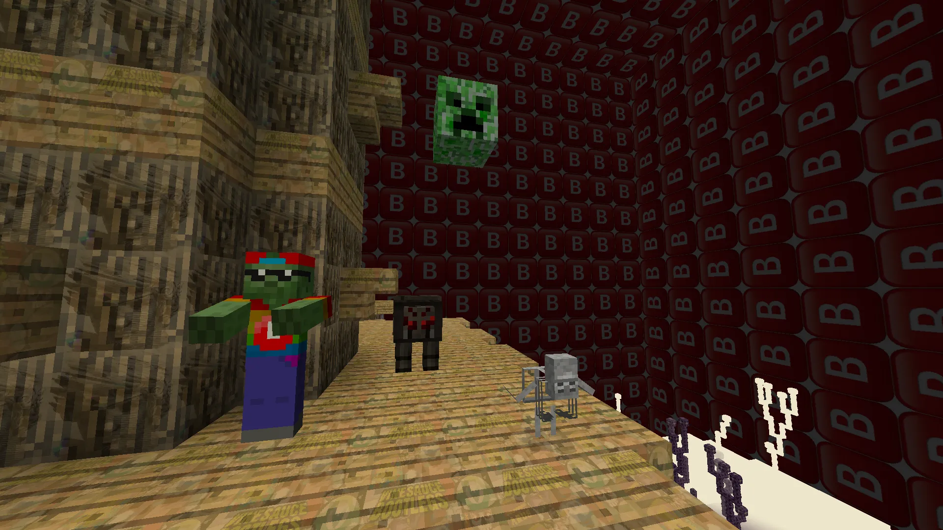 Binecr@ft Deluxe, Текстуры, Minecraft