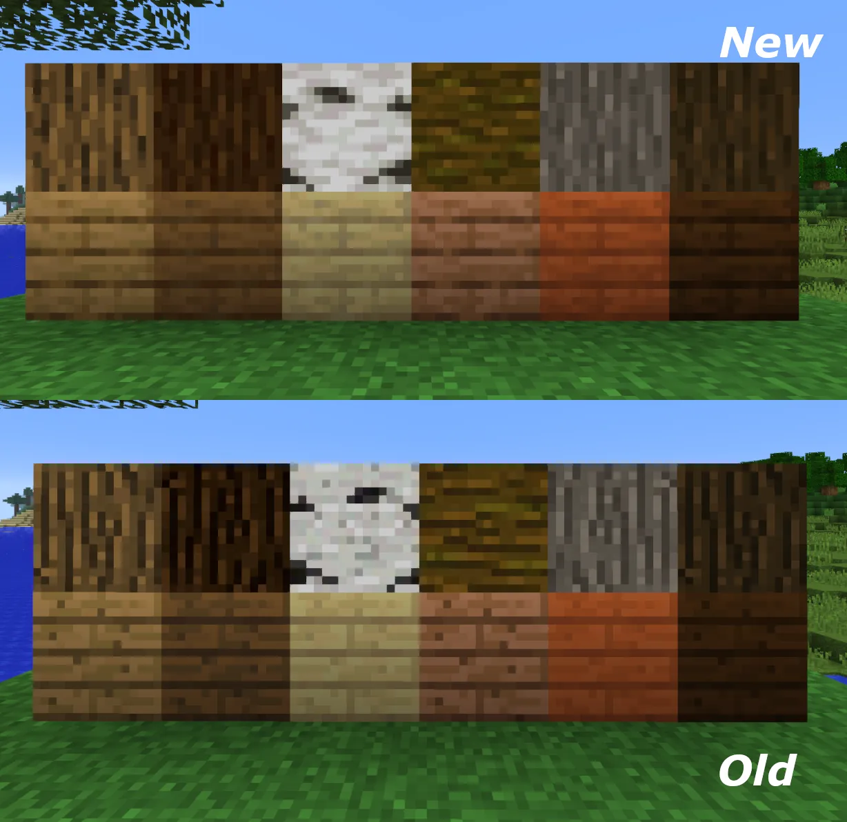 ClassicEnhanced, Текстуры, Minecraft