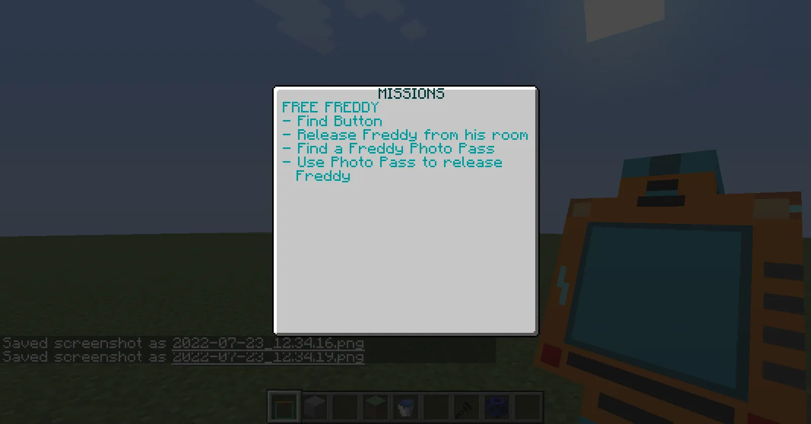 Faz, Моды, Minecraft