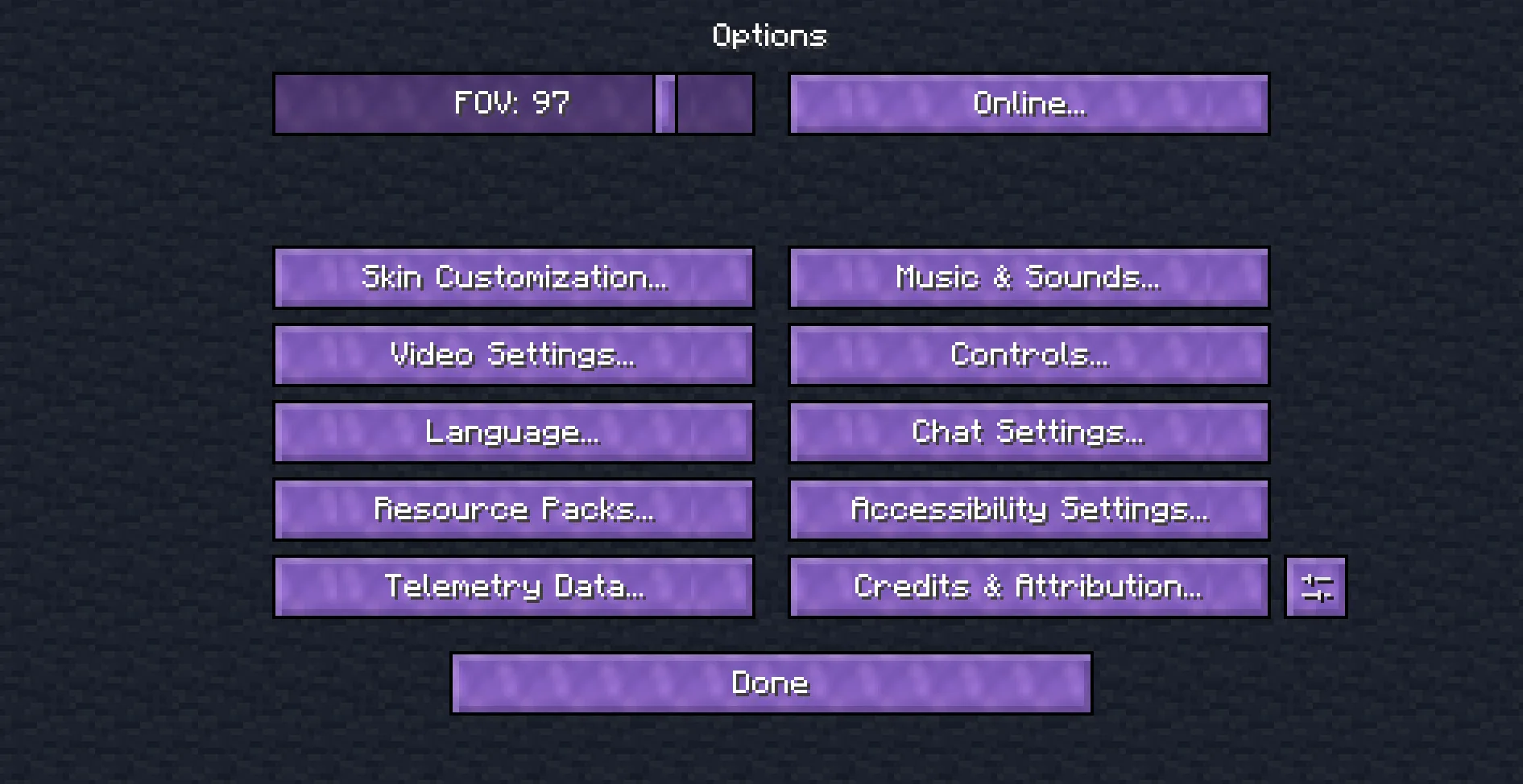 Amethyst theme — скриншот 2 (Текстуры, Minecraft)