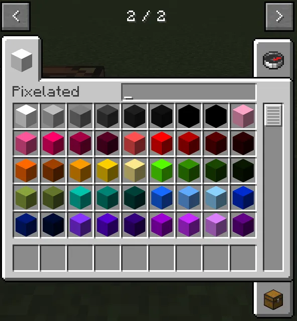 Pixelated — скриншот 1 (Моды, Minecraft)