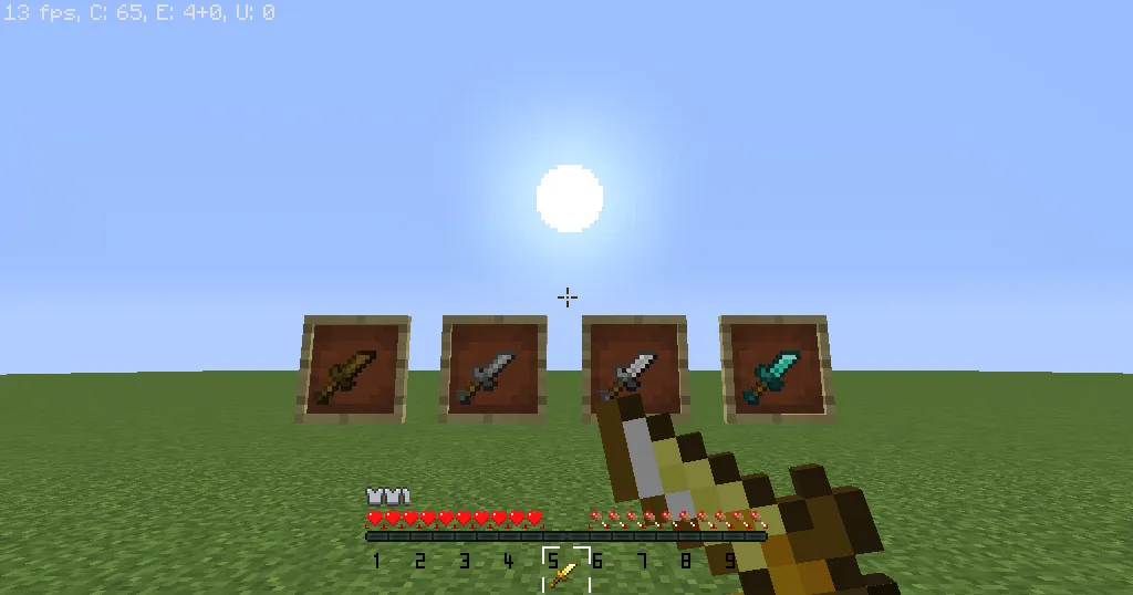 New Edited Default PvP Pack — скриншот 2 (Текстуры, Minecraft)