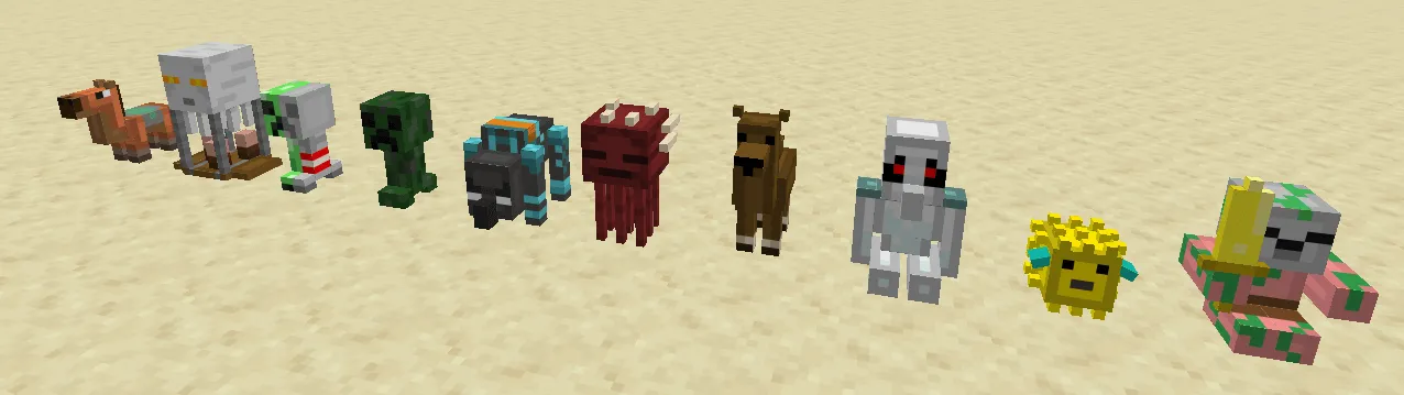 Mini Mob Trophy, Моды, Minecraft