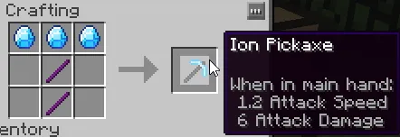 Ion Items, Моды, Minecraft