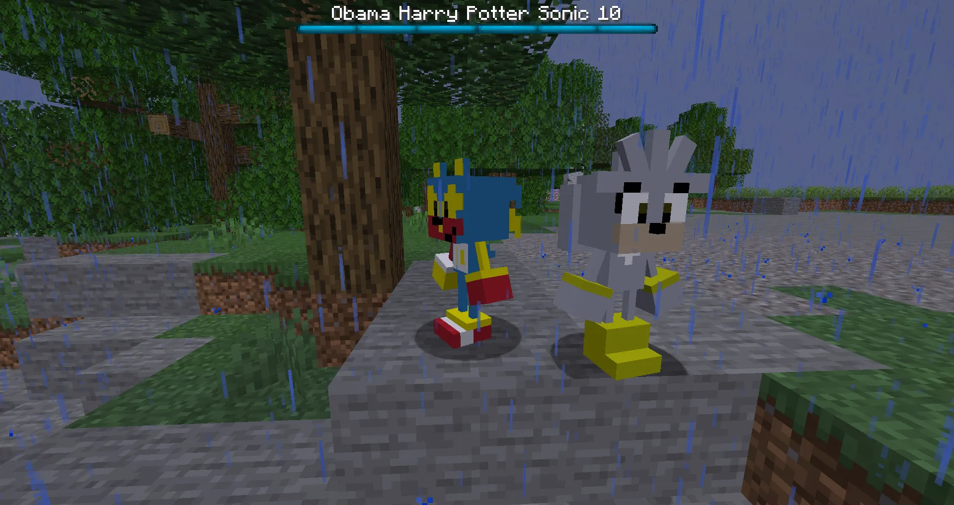 OHPS10 Boss, Моды, Minecraft