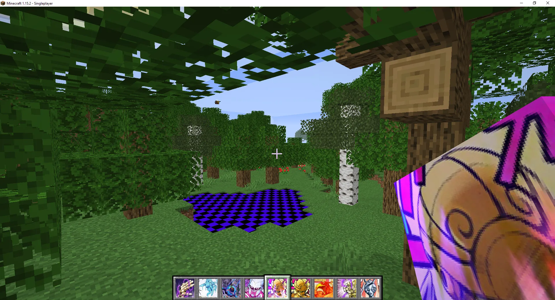 Woah Is That Texture Pack A JoJo Reference, Текстуры, Minecraft