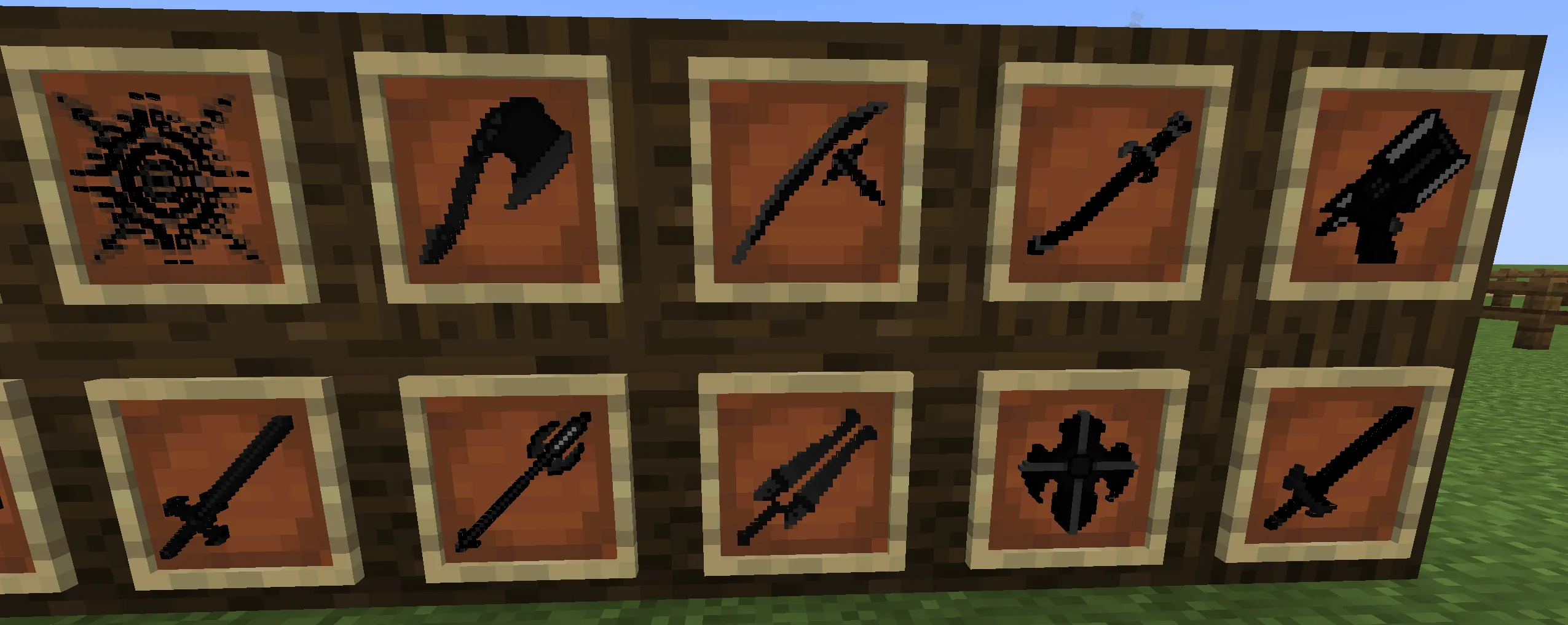 epic fight and wom dark mode — скриншот 6 (Текстуры, Minecraft)