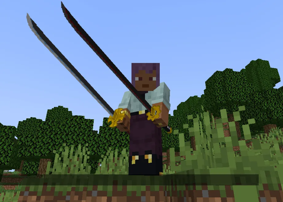 Anime Weapons, Моды, Minecraft