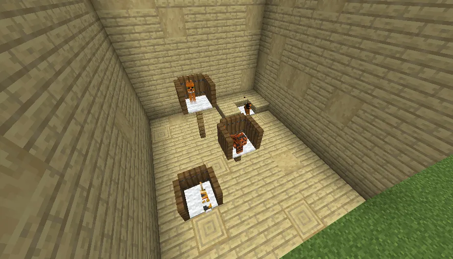 some cats and wild cats, Текстуры, Minecraft