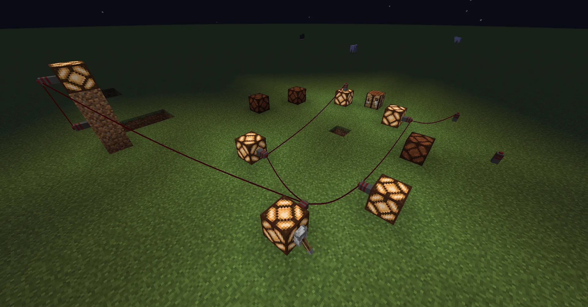 Overhead Redstone Wires — скриншот 3 (Моды, Minecraft)