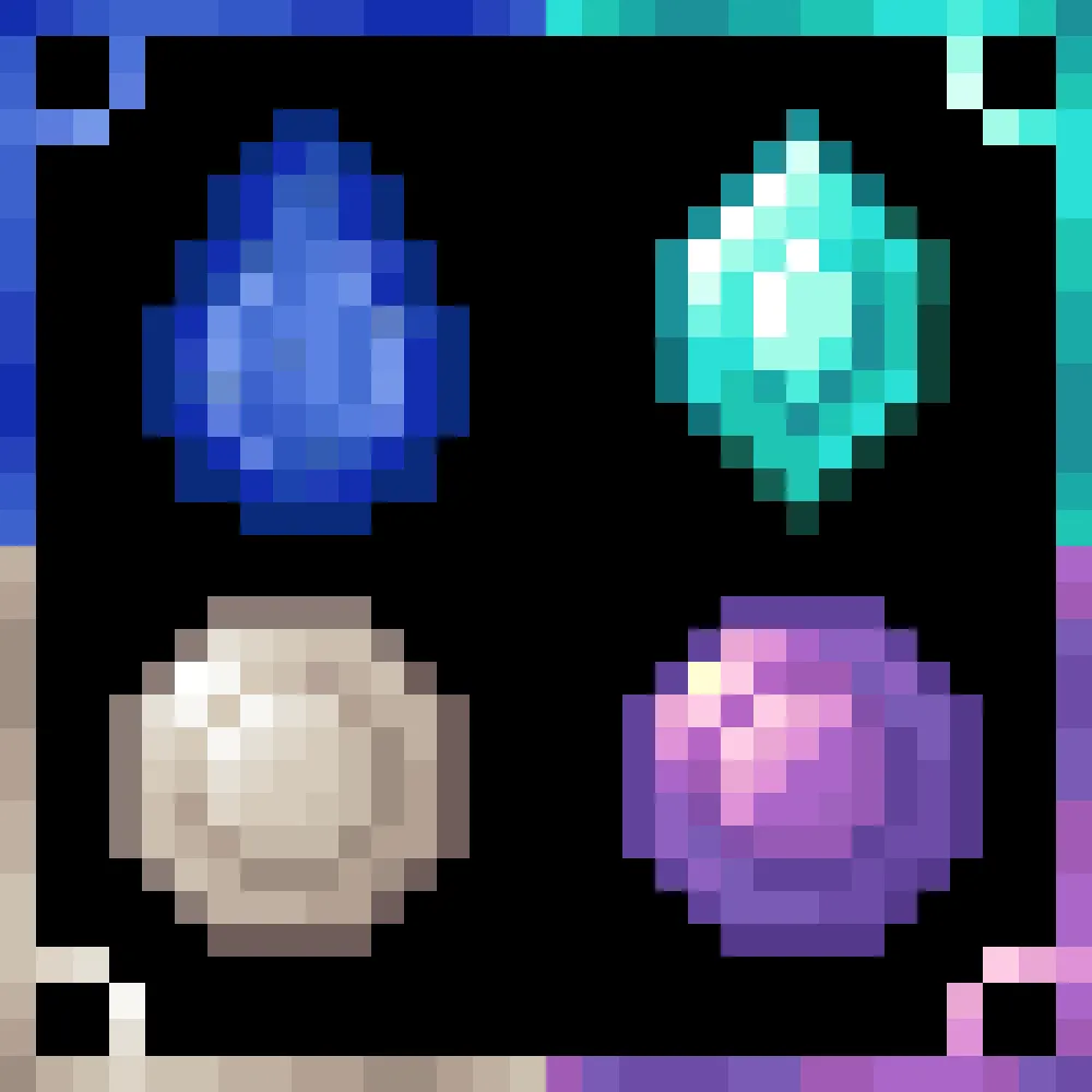 Clear Cut Gems — скриншот 2 (Текстуры, Minecraft)
