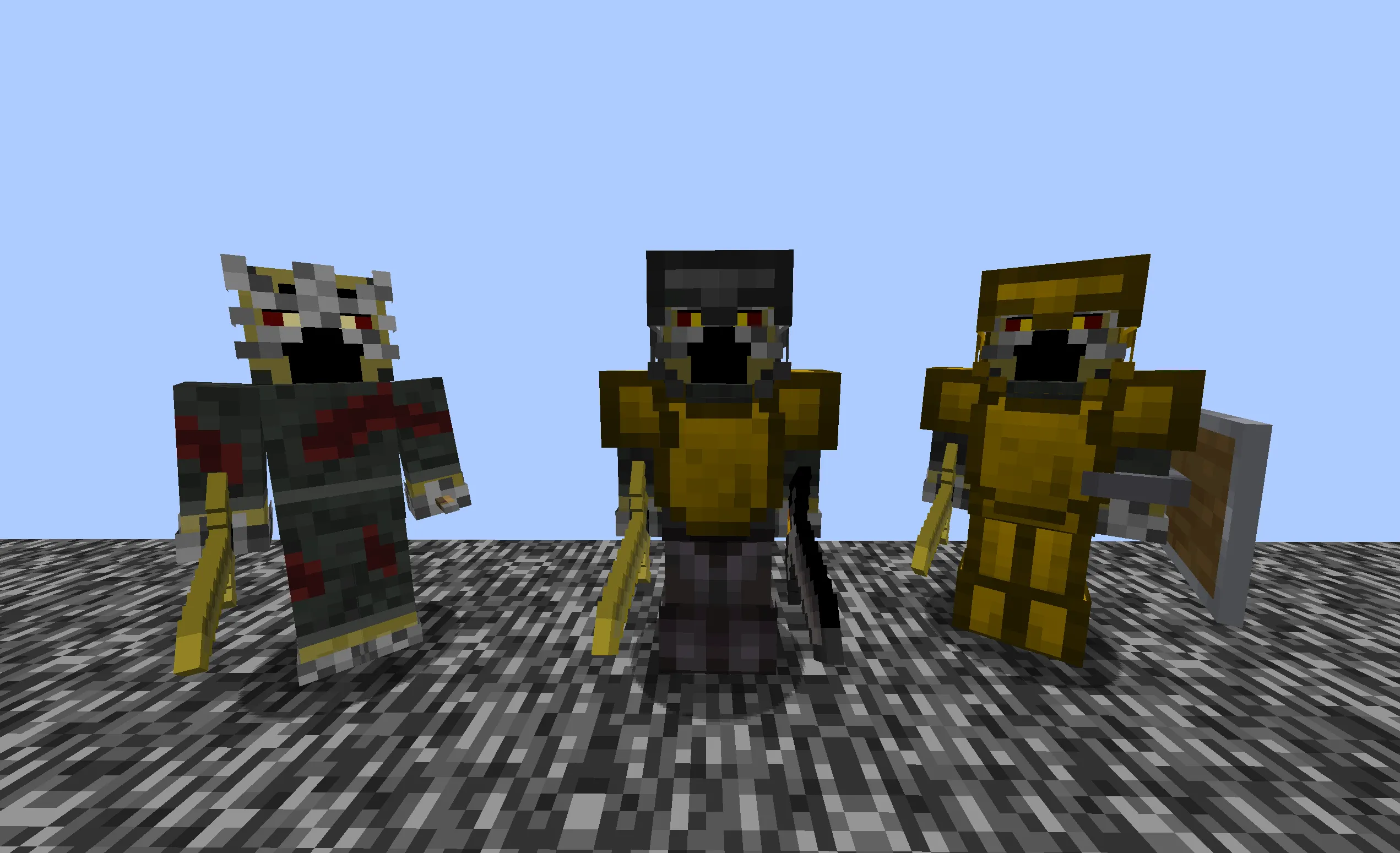 Horizon's Mobs (Warriors), Моды, Minecraft