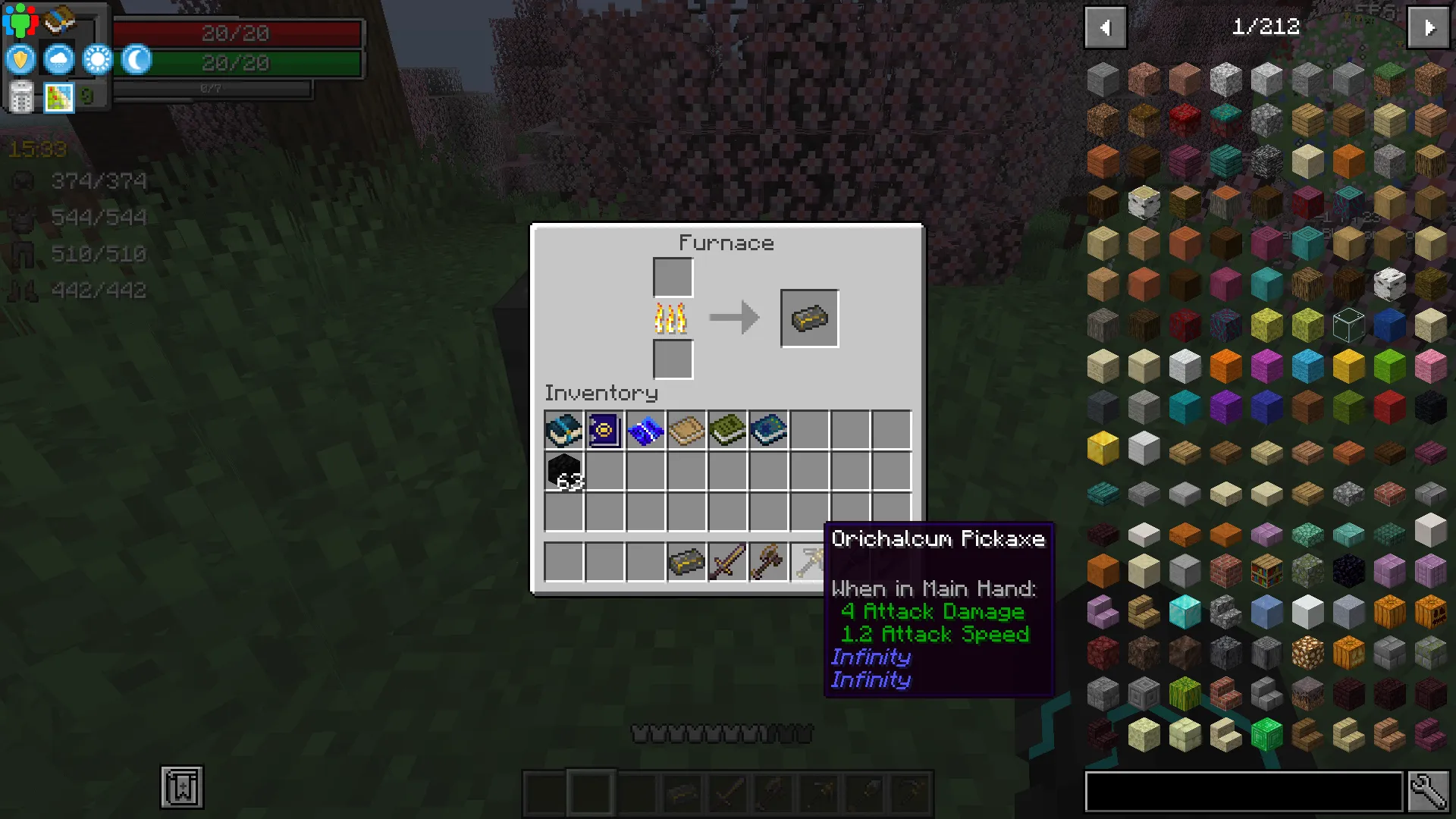 InfinityOrichalcum, Моды, Minecraft
