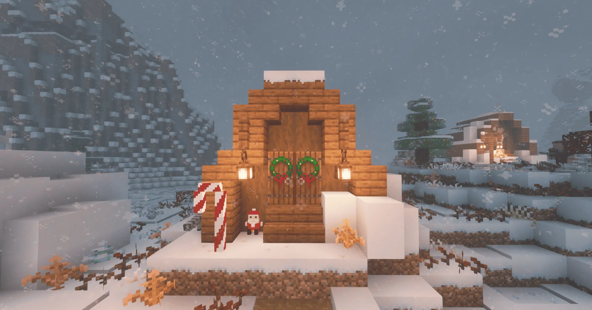 Winterland -  A Magical Christmas Journey — скриншот 2 (Модпаки, Minecraft)