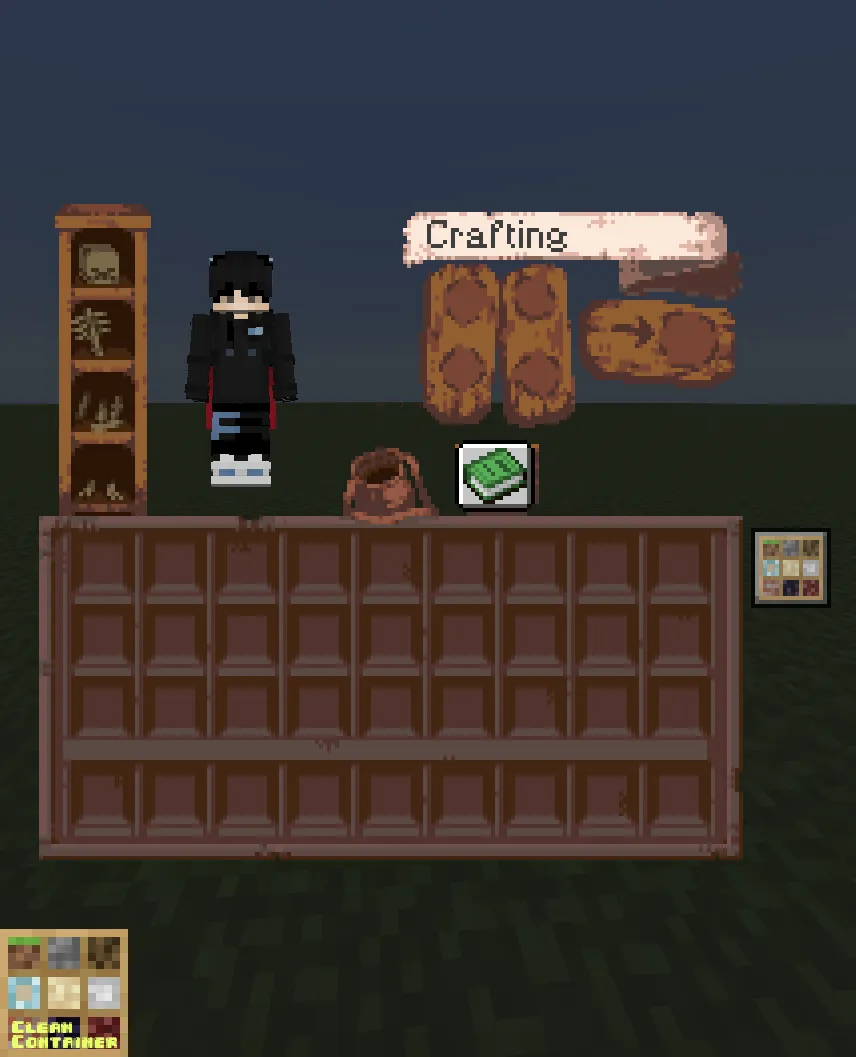 CleanContainer, Моды, Minecraft