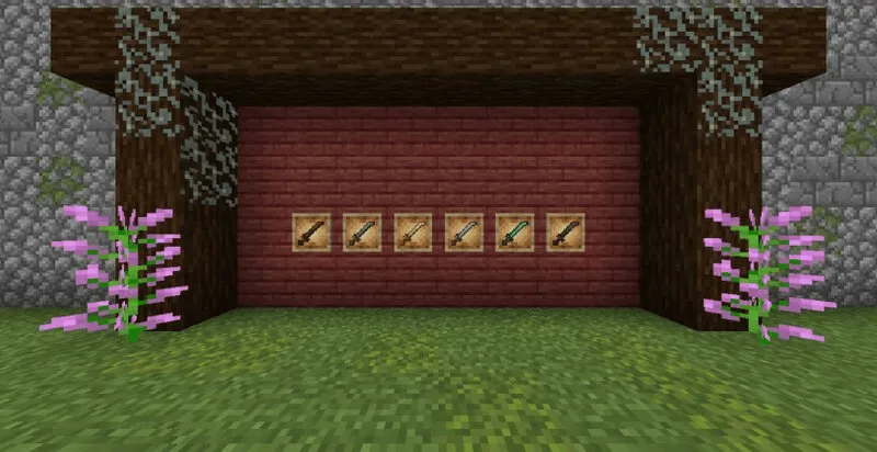 Luish's Katanas, Текстуры, Minecraft