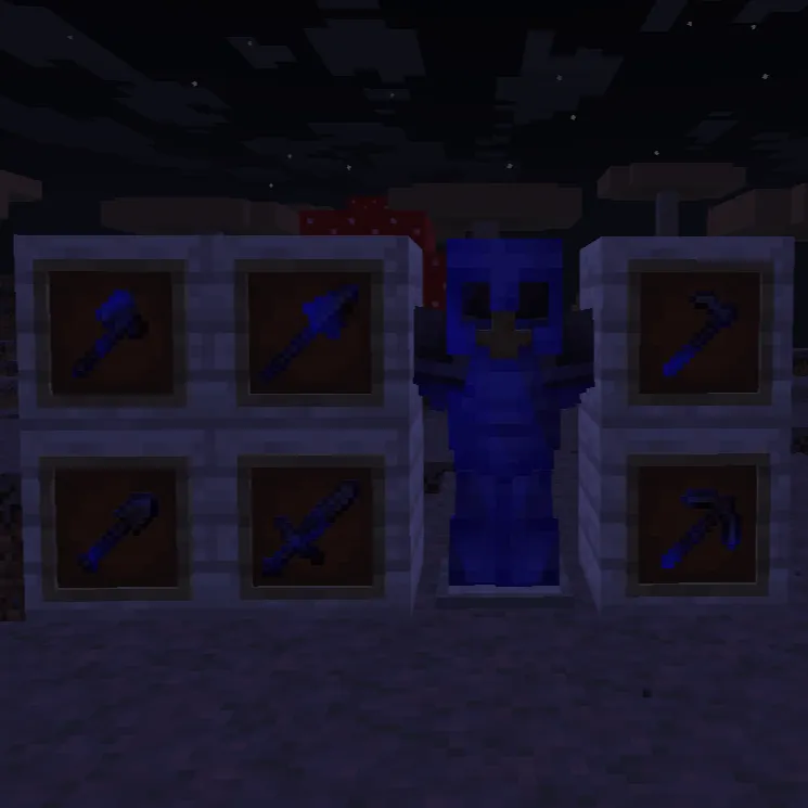 RGBW enchantment glow, Текстуры, Minecraft