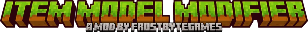 Frostbyte's Item Model Modifier, Моды, Minecraft
