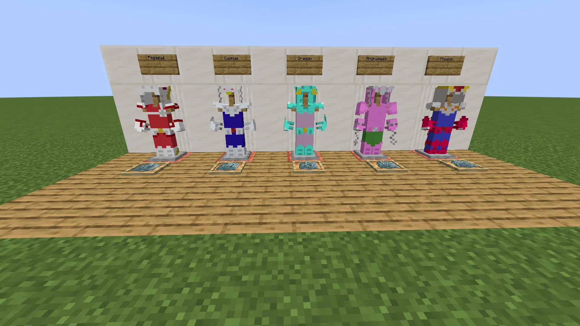 Saint Seiya New Generation — скриншот 15 (Моды, Minecraft)