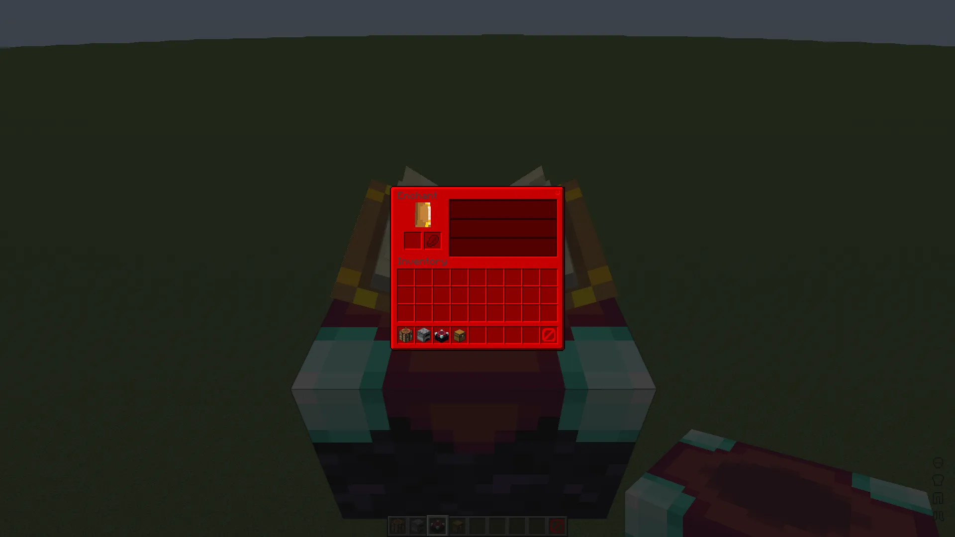 ElijahDoesMC's Red GUI — скриншот 4 (Текстуры, Minecraft)