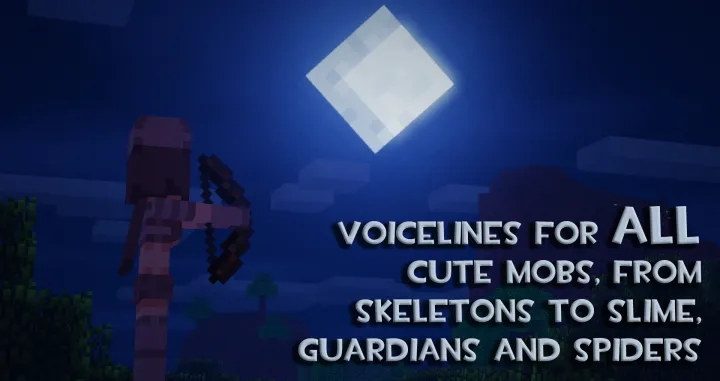 Cute Mob Models: Sound Pack — скриншот 3 (Текстуры, Minecraft)