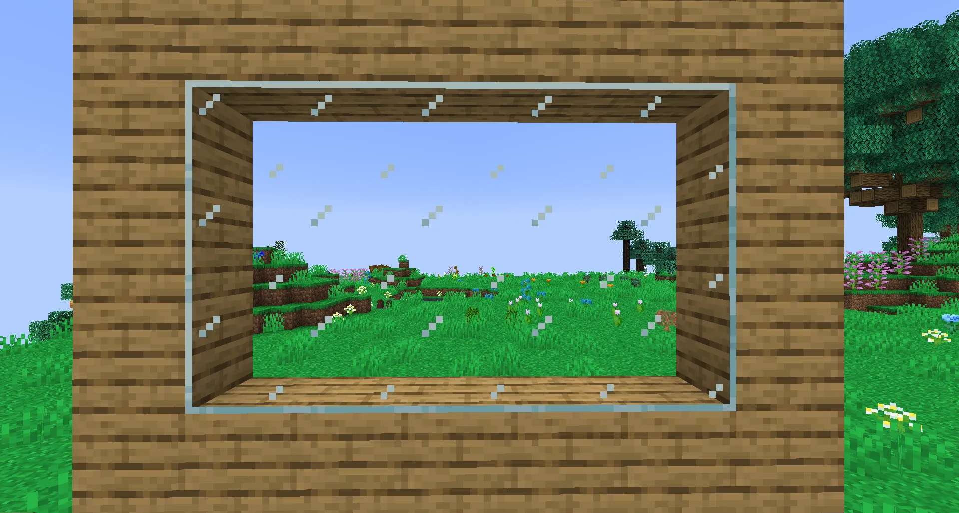 Modernity Connected Glass (CTM) — скриншот 1 (Текстуры, Minecraft)