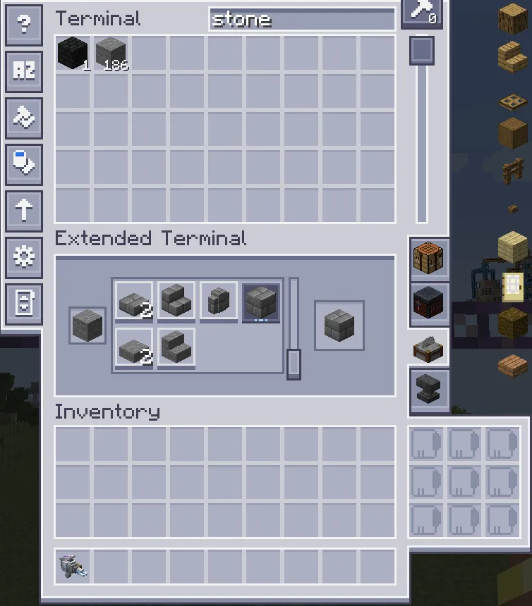 Extended Terminal, Моды, Minecraft