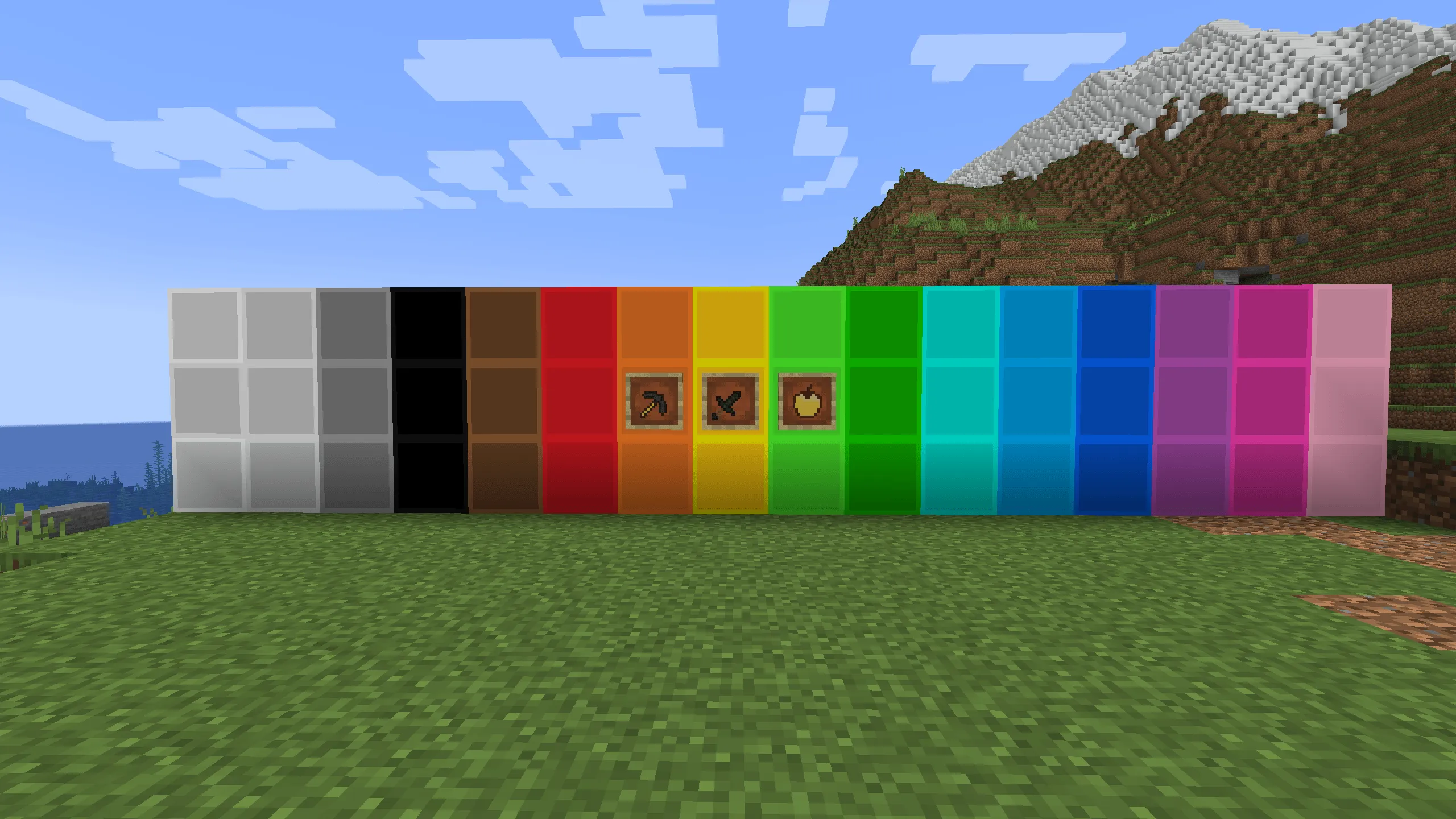 Untitled Bedwars, Текстуры, Minecraft