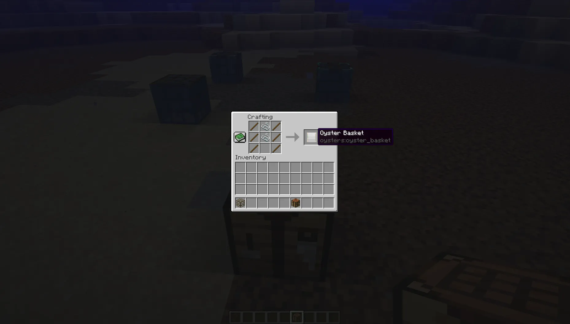 Oysters, Моды, Minecraft