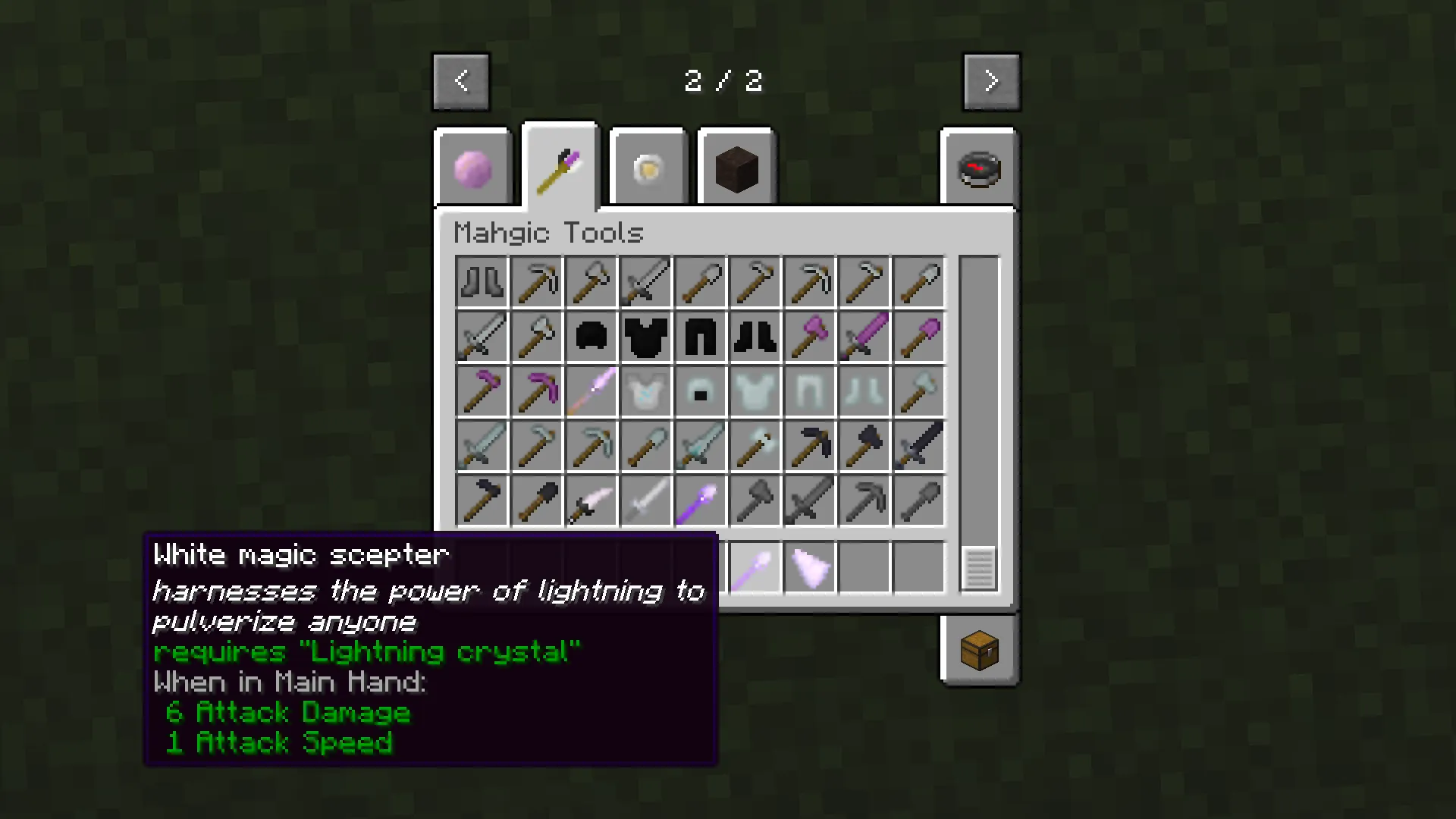 Mahgic, Моды, Minecraft