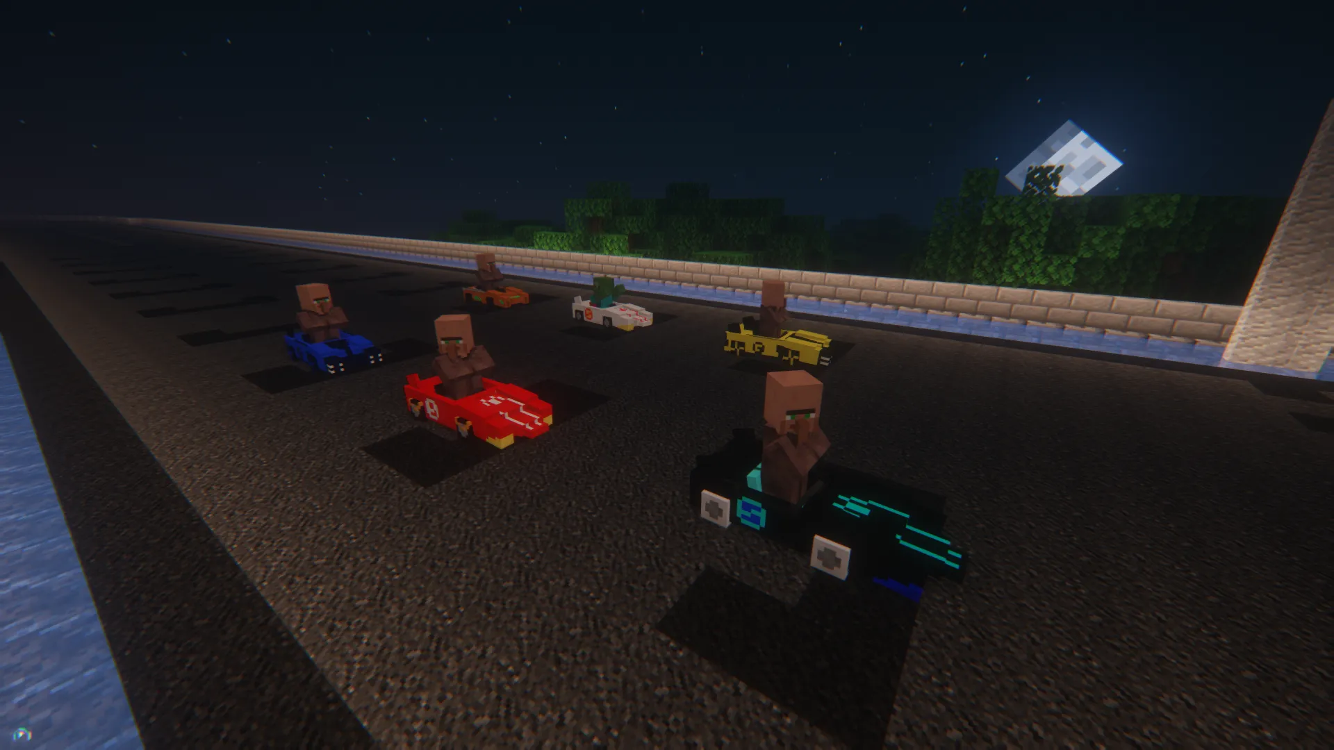 Speed Racer Boats, Текстуры, Minecraft