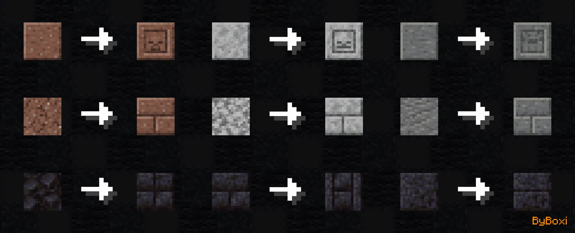 Better Double Slabs — скриншот 3 (Текстуры, Minecraft)